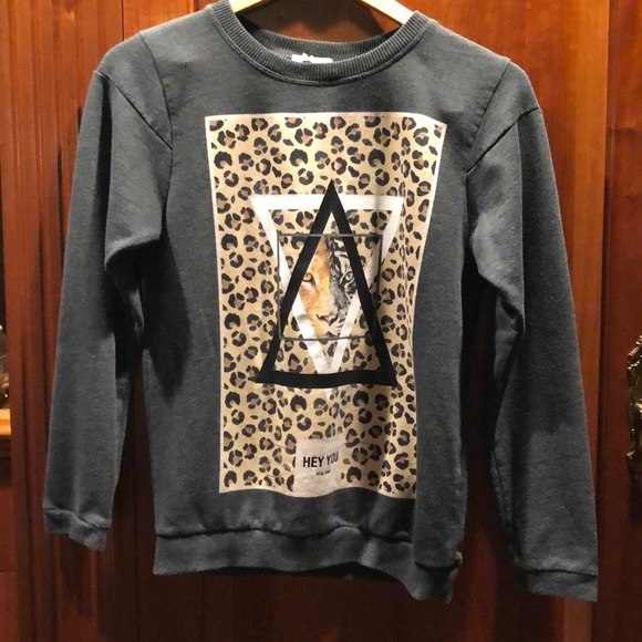 Zara Long-Sleeve “Stay Cool” Sweatshirt - Picture 1 of 6